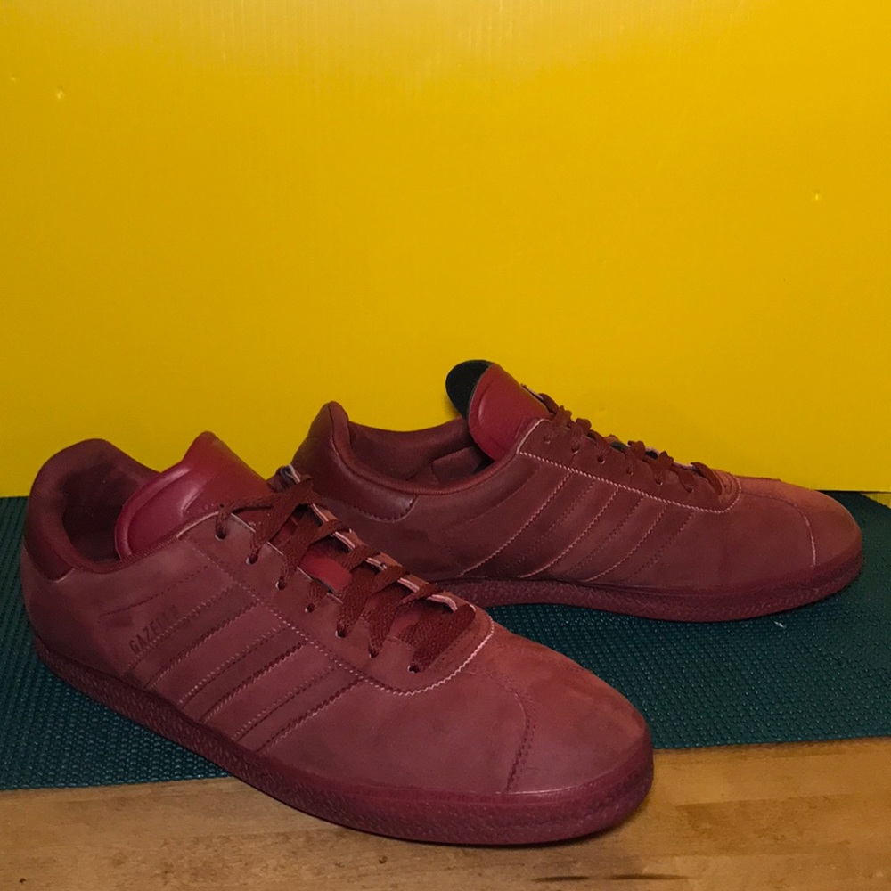 ๐ดSOLD๐ด ADIDAS GAZELLE Maroon Sneakers Size 11 - Picture 5 of 8